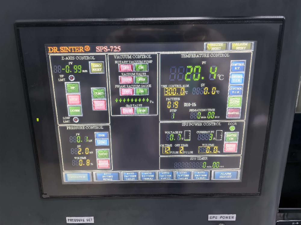 全面数据采集，智造工艺未来——我司完成SPS-725放电等离子烧结系统多参数实时采集与存储功能升级